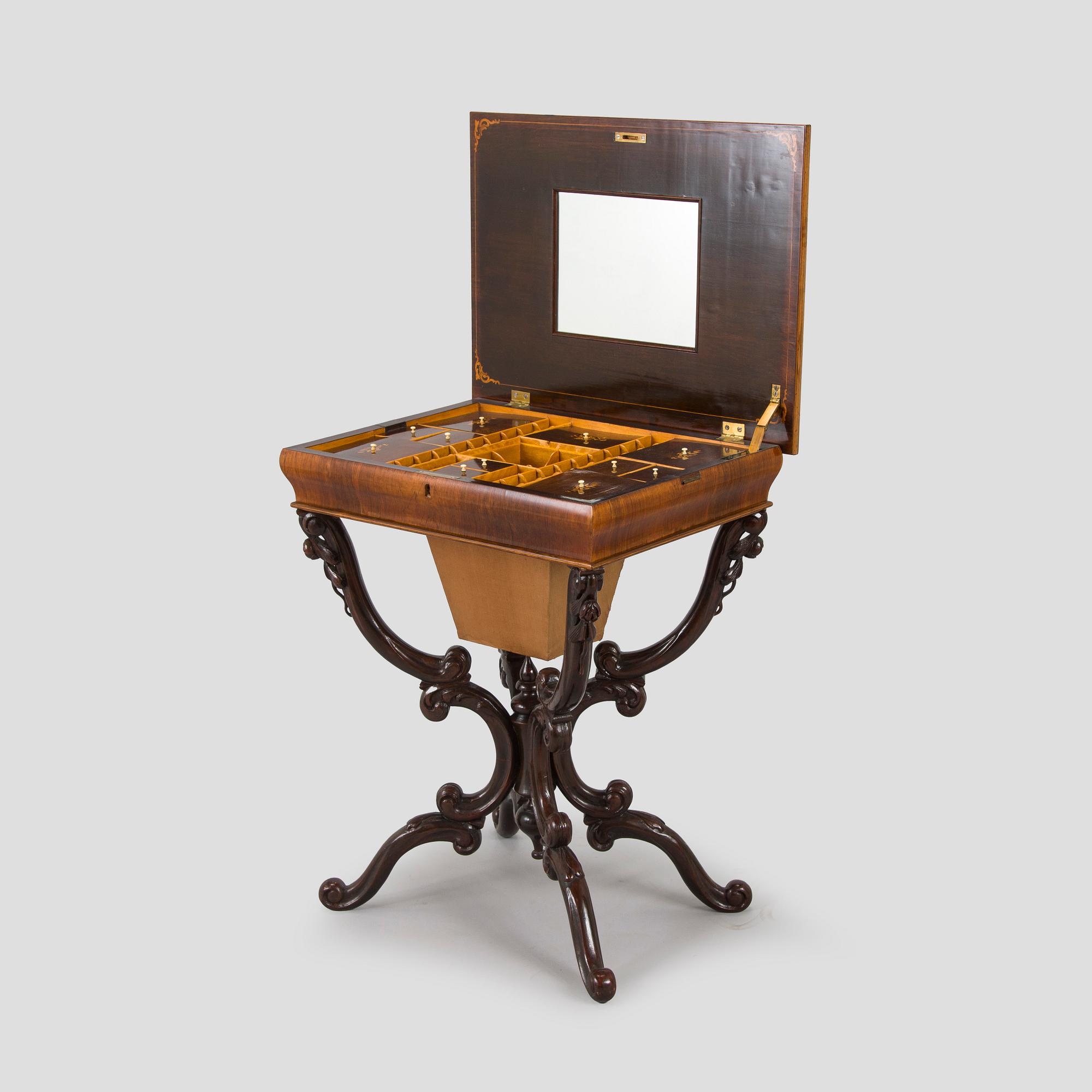 Sybord, 1800-talets senare hälft. Nyrokoko.