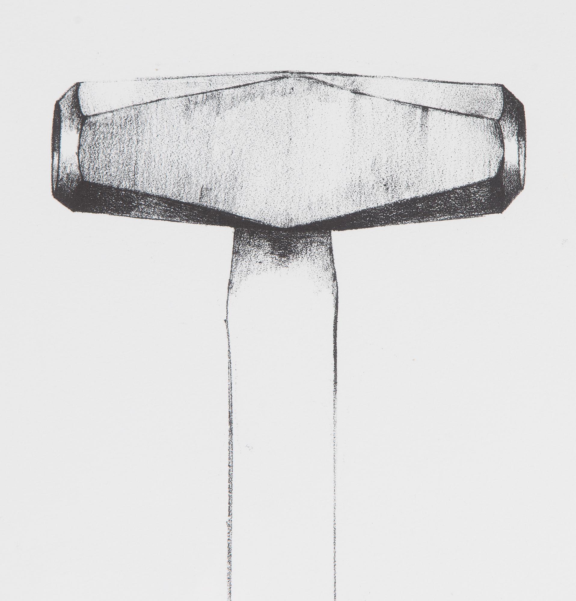 Jim Dine, "Sledgehammer and Axe".