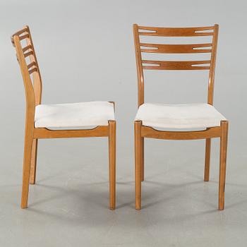 Four chairs from Ikea, model "Klint", 1950s/60s.