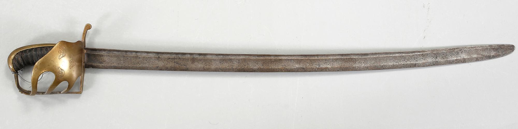 SABEL, m/1770, för dragonregementena.
