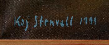 Kaj Stenvall, "Palaako?" (Light?).