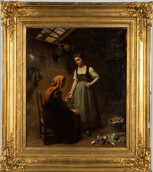 Axel Gustav Hertzberg, At the Fortune Teller.