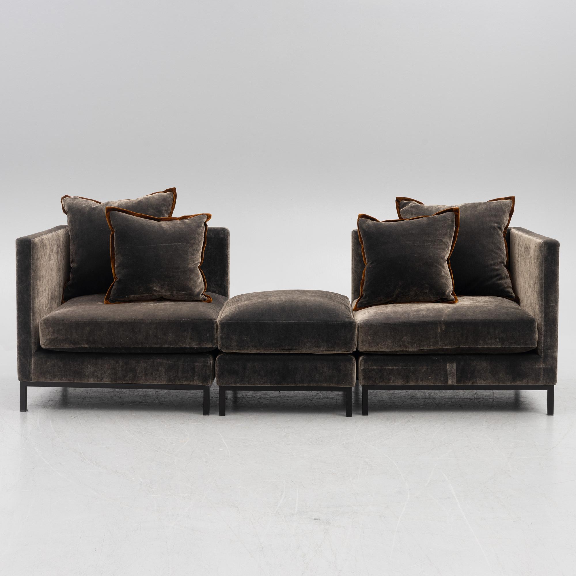 Torill Slettvoll, "Twin", fåtöljer, ett par samt fotpall, Slettvoll.