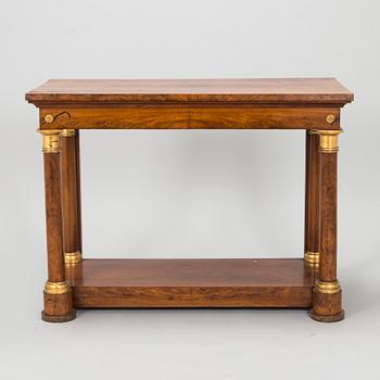 A Swedish  Karl Johan console table, first half of the 19th century.