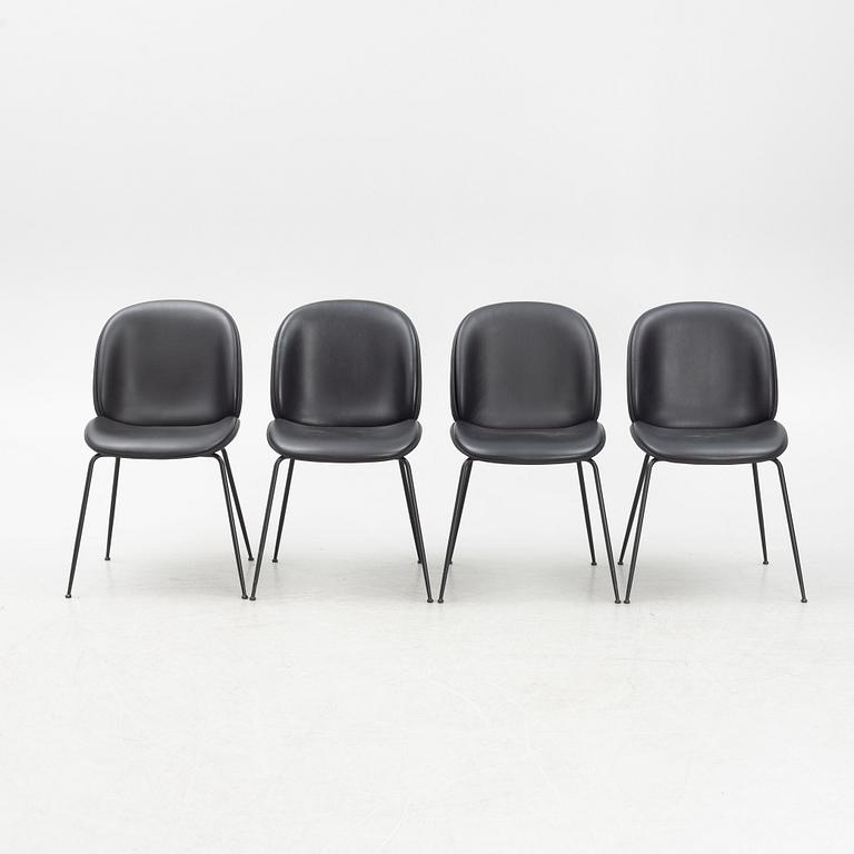 GamFratesi, four "Beetle" chairs, Gubi.