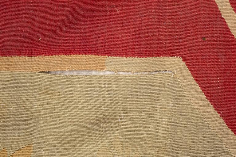 A carpet, tapestry weave, ca 625 x 431,5 cm, Aubusson the middle of the 19th century - around 1900, France.