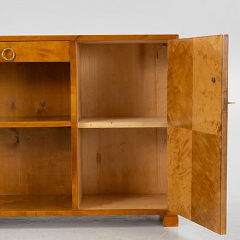 Bookcase with cabinet, functionalist, 1930s.
