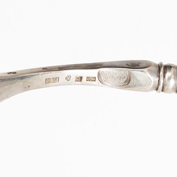 Soppslevar, 2 st, silver, Sverige 1800-talets mitt.