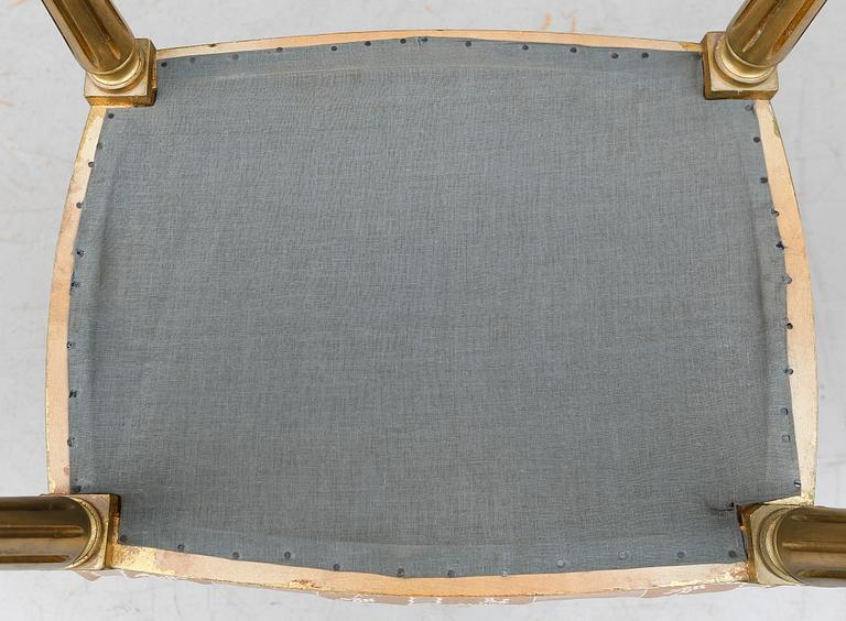 TABURETTER, 1 par, gustaviansk stil, 1900-talets mitt.