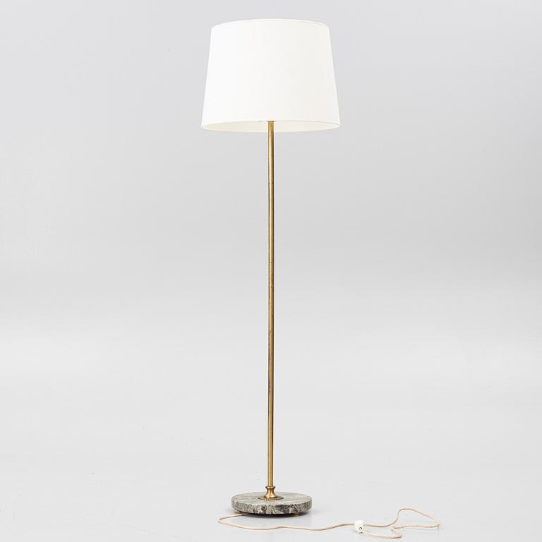 A floor lamp, mid-20th century.