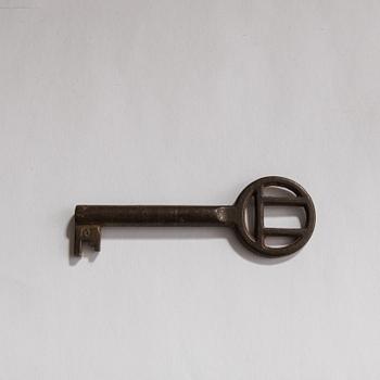 Bed cupboard, a pair, early 20th century.