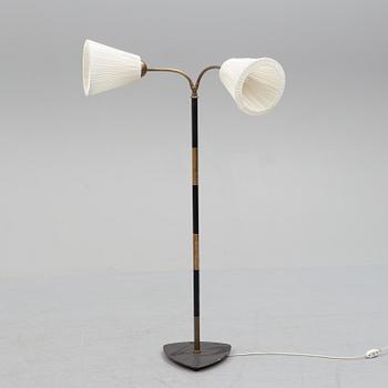 a mid 20th century floor lamp.