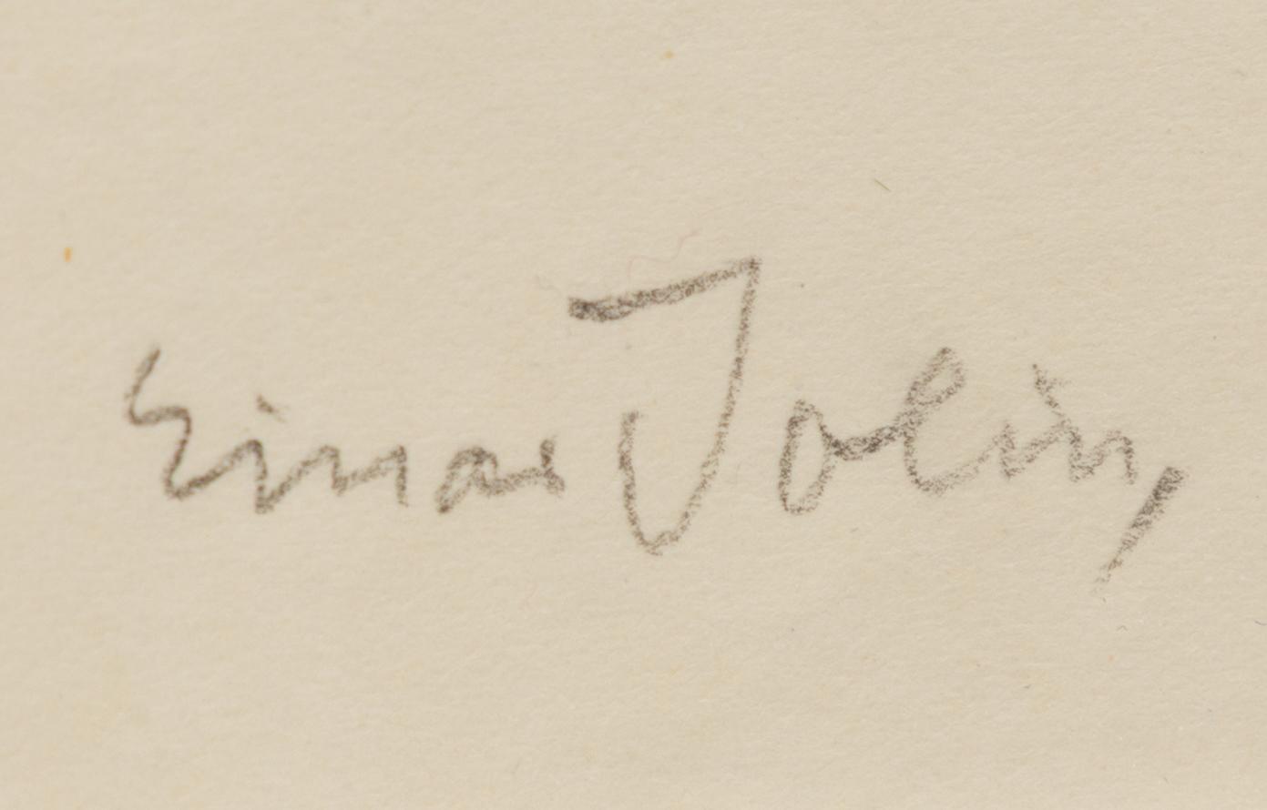 Einar Jolin, Sittande modell.