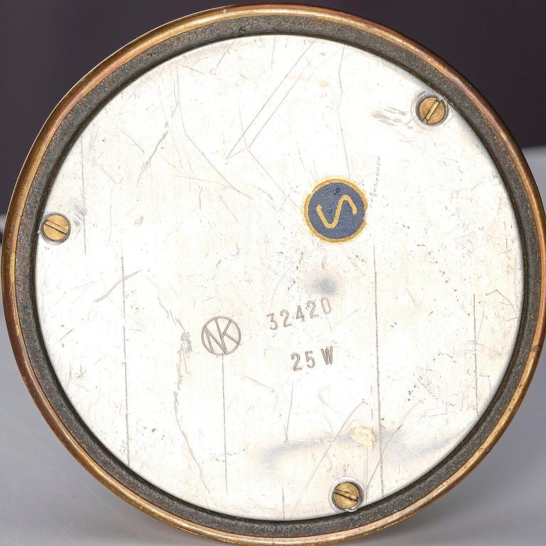 Bertil Brisborg, a pair of table lamps model "32420", Nordiska Kompaniet, 1940s-50s.