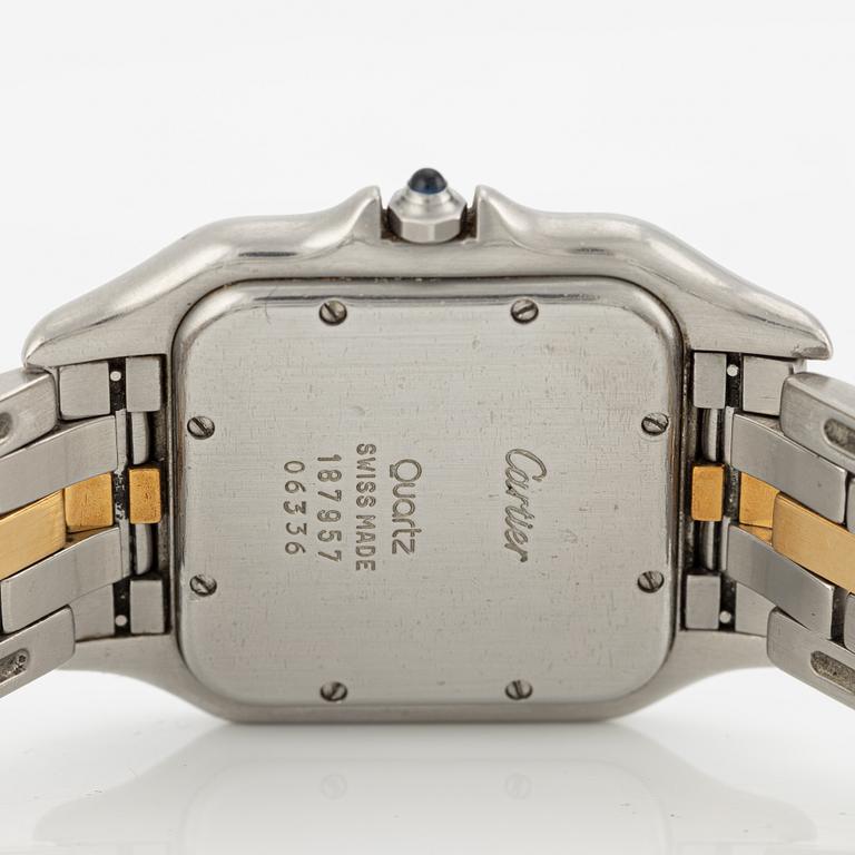Cartier, Panthère, wristwatch, 29.5 x 29.5 (39.5) mm.
