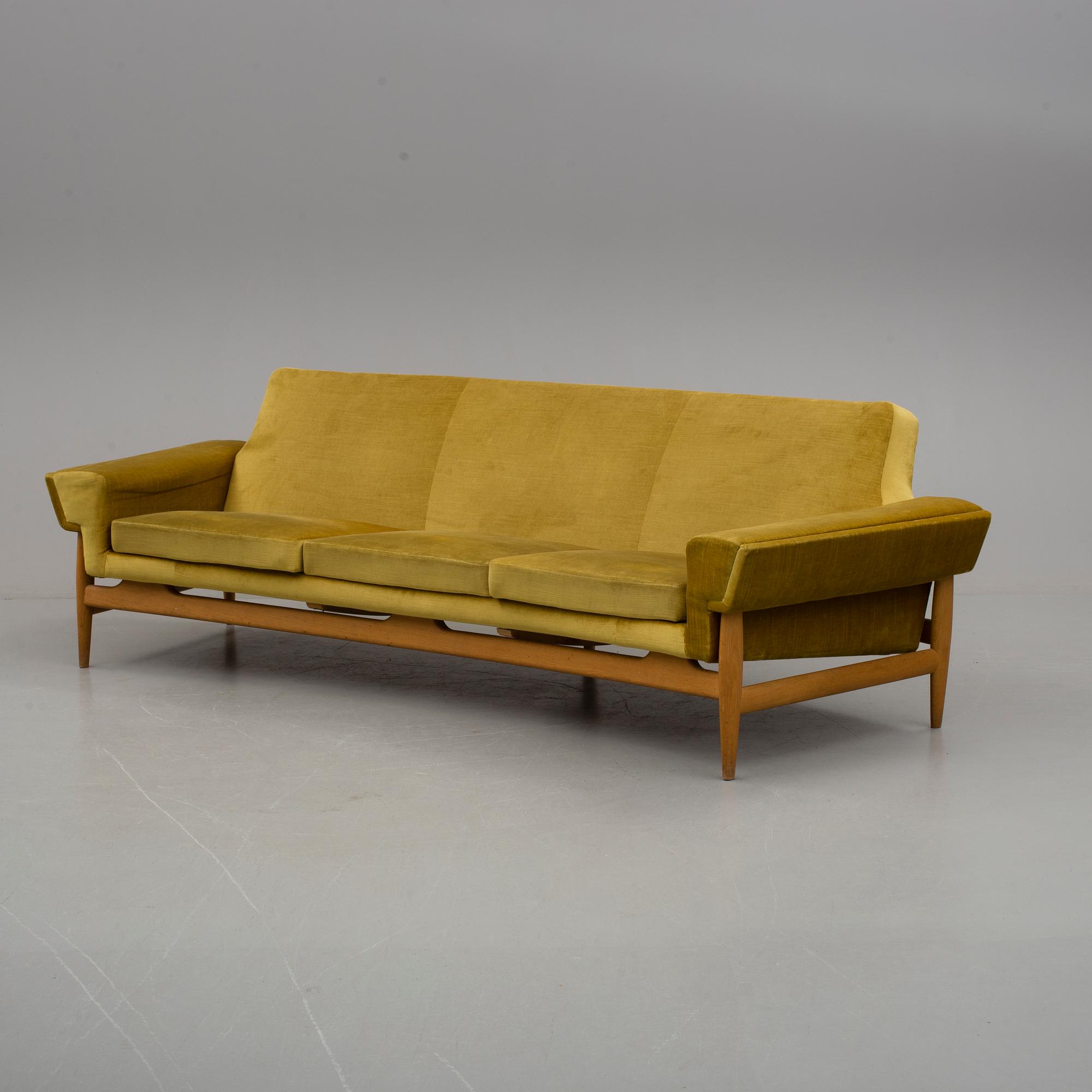 SOFFGRUPP, 3 delar, Johannes Andersen för Trensum möbelfabrik, 1900-talets andra hälft.