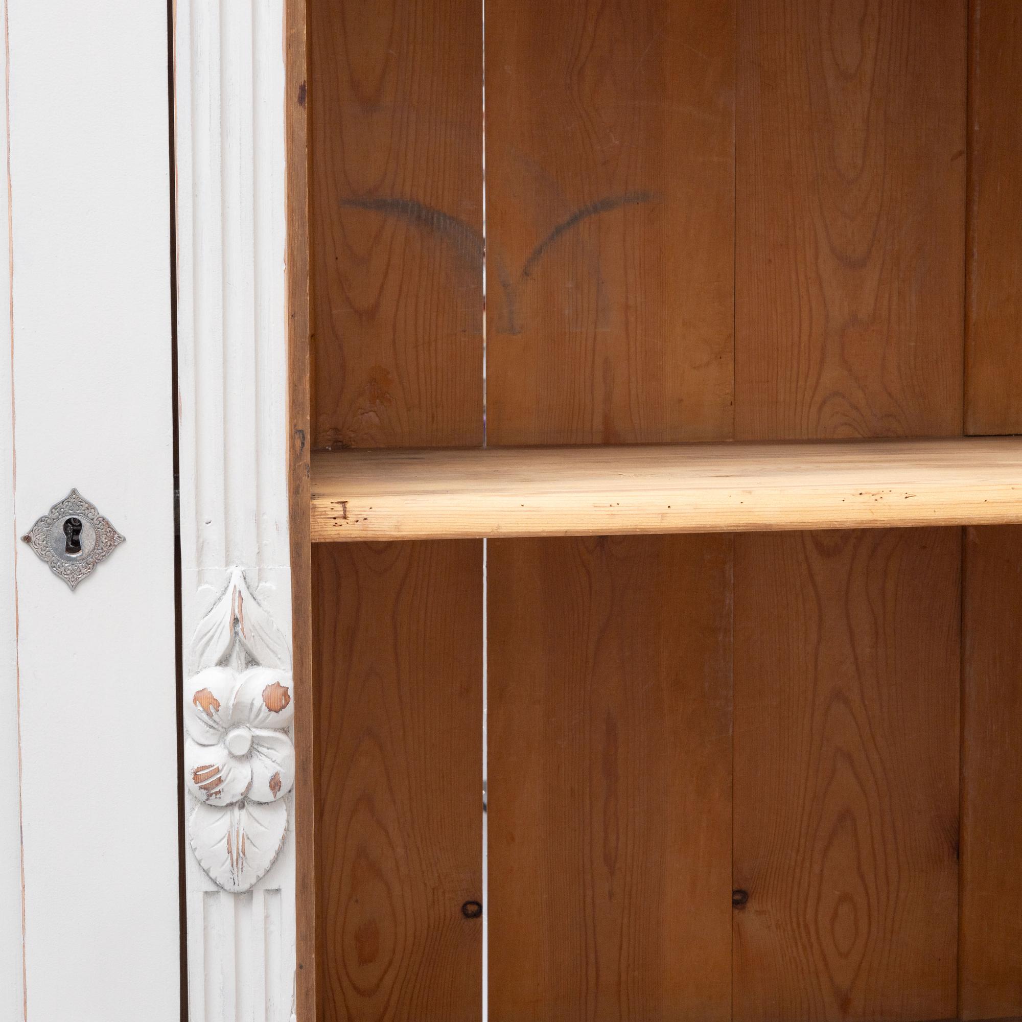 Wardrobe, late 19th century.