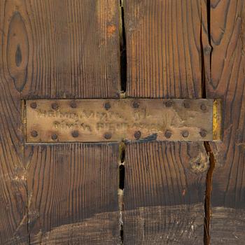 HEIMO VIROLAINEN, relief, painted wood, signed and dated 1972.