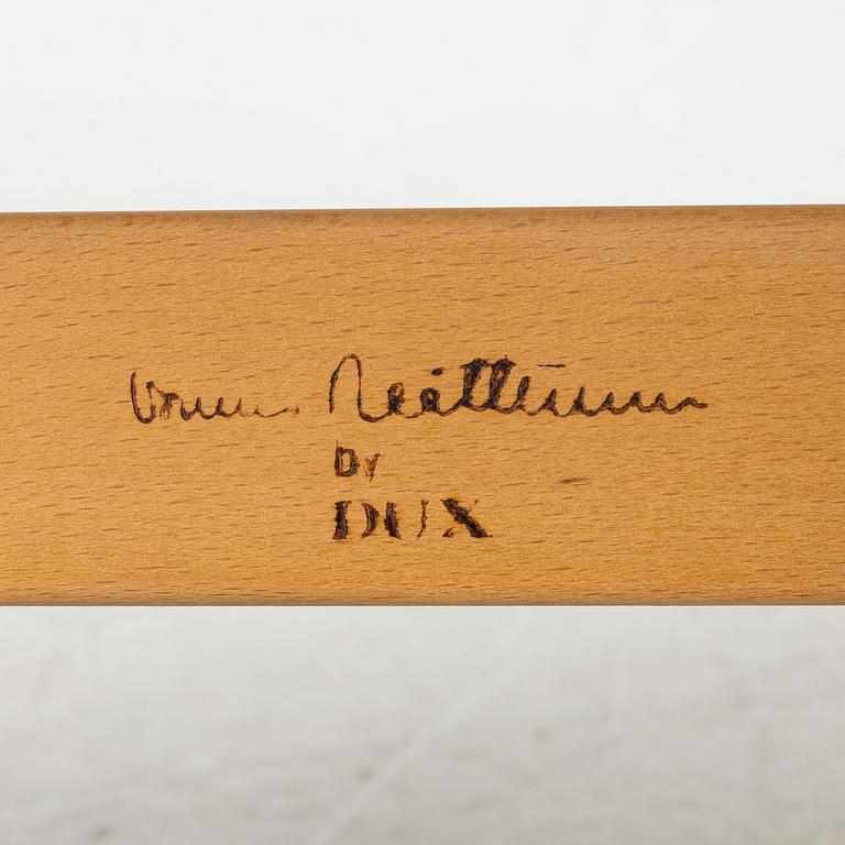 Bruno Mathsson, a 'Pernilla' armchair, Dux, later part of the 20th century.