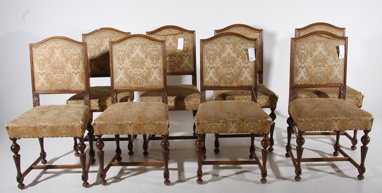 MATSALSGRUPP, 9 delar. Nyrenässans, 1900-talets första hälft.