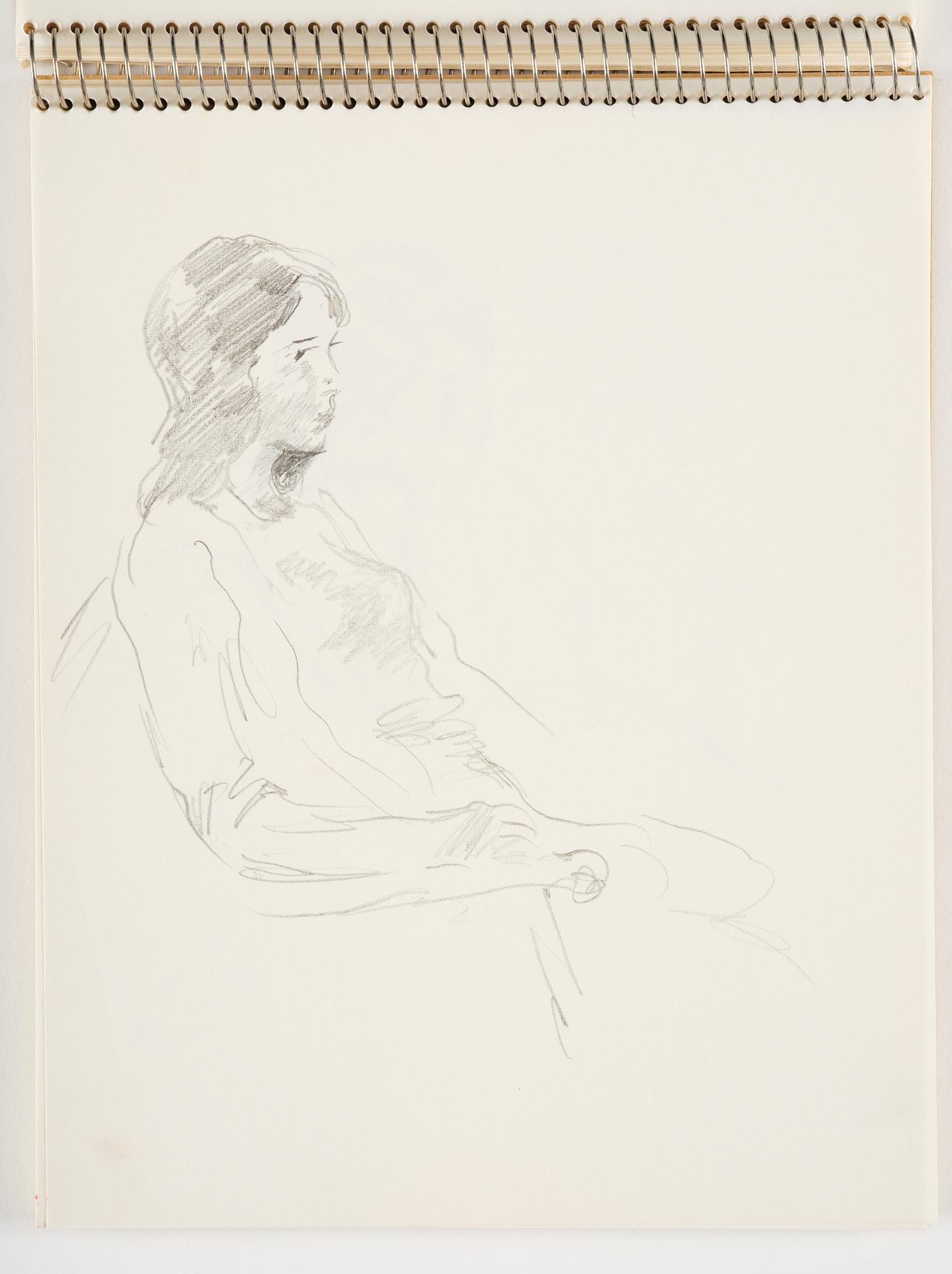 Lotte Laserstein, Sketchbook with approximately 42 drawings, of which 1 is signed.