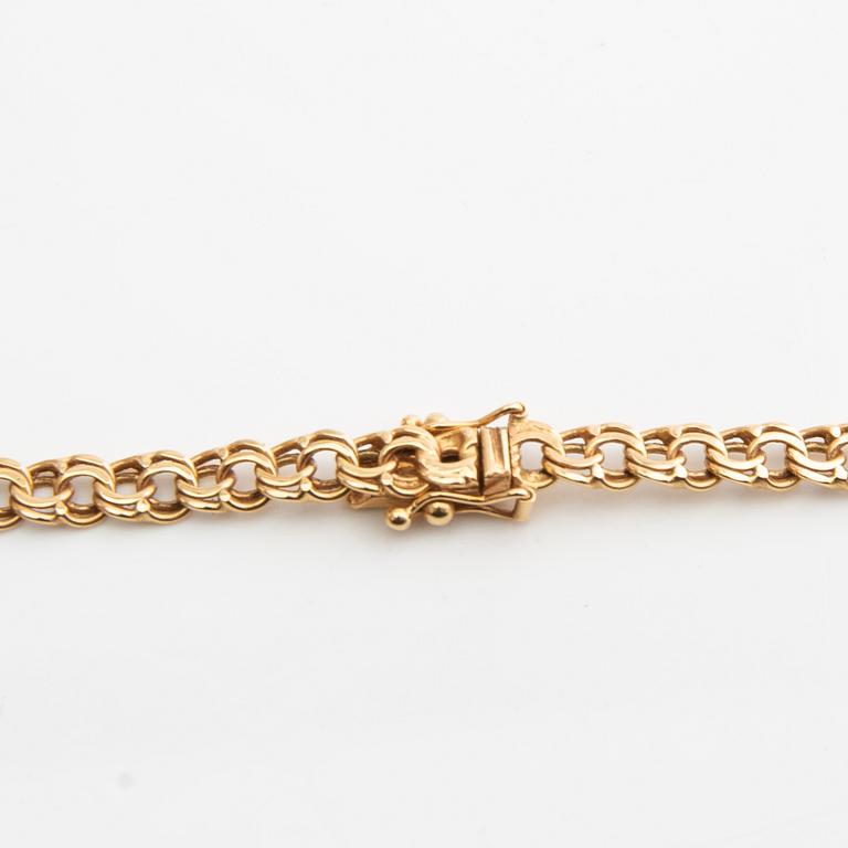 Collier, 18k guld.