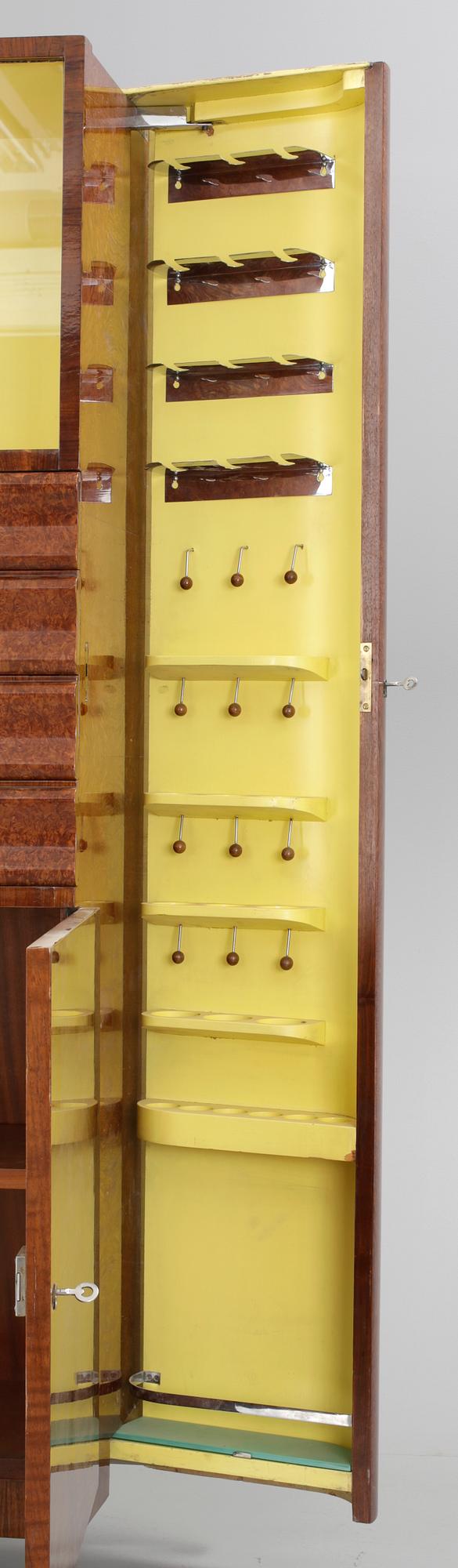 PRAKTSKÅP, Jindrich Halabala, Up Zavody, Brno Tjeckoslovakien, ca 1930.