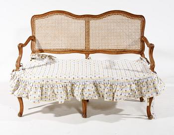 SOFFA, rokoko/rokokostil, troligen Frankrike, 1700/1800-tal.