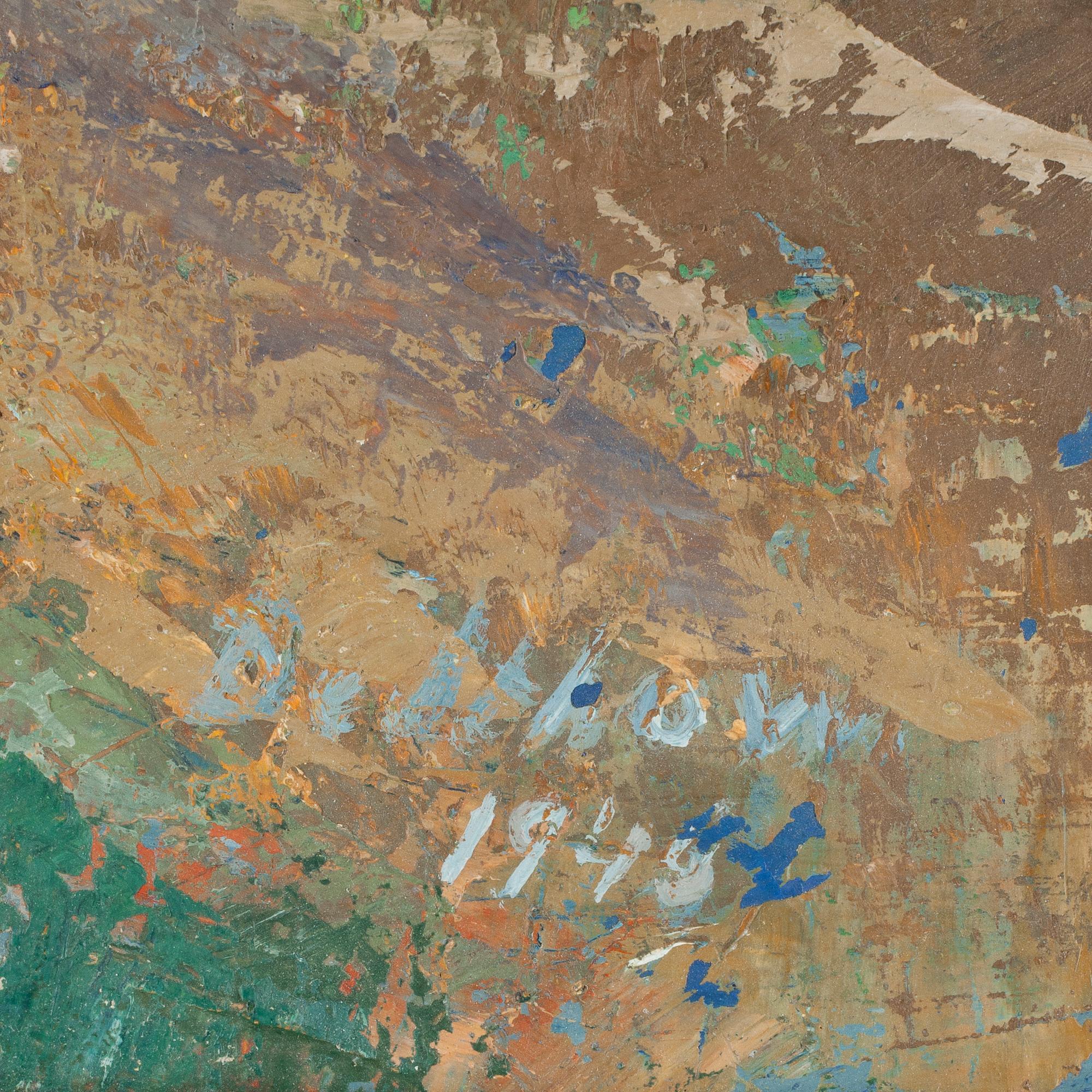 ERIK DETTHOW, olja på duk, sign o dat 1945.