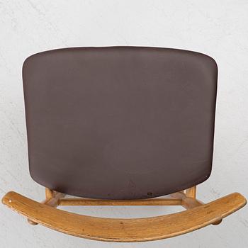 Børge Mogensen, four oak chairs, 'Öresund', Bra Bohag, Karl Andersson.