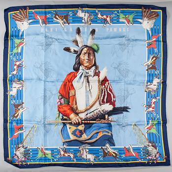 SCARF, "Pani la Shar Pawnee", Hermès.