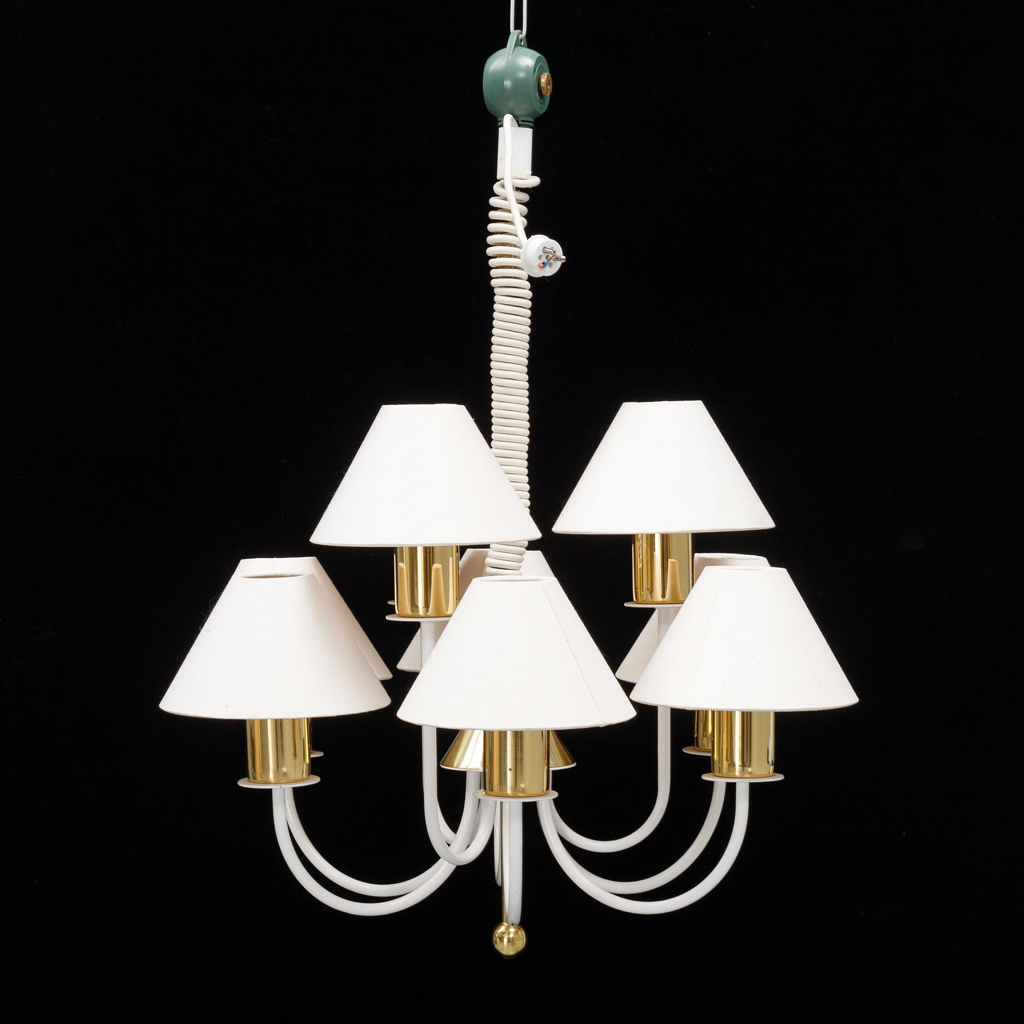 Hans-Agne Jakobsson, a 'T937-9 Spinett', ceiling light, Hans Agne Jakobsson Markaryd AB.