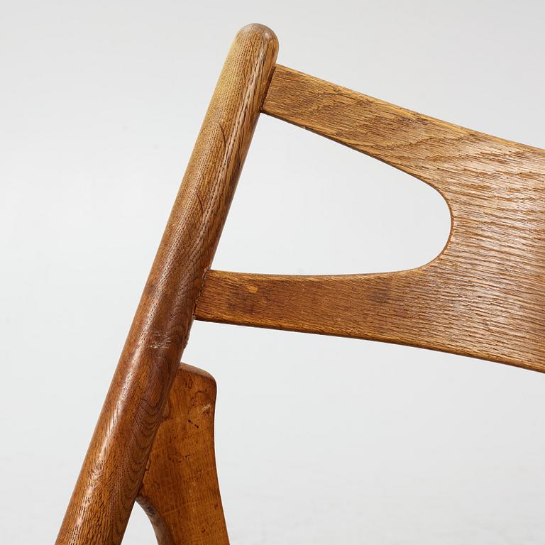 Hans J. Wegner, four model CH-29 chairs Carl Hansen & Søn, mid-20th century.