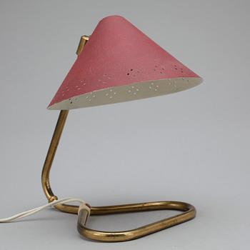 BORDSLAMPA, 1950-tal.