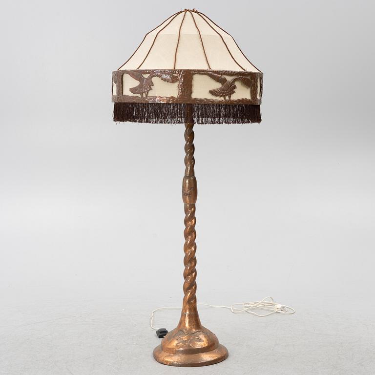 Floor lamp, Art Nouveau, early 20th century.