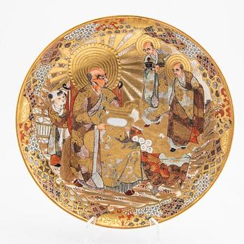 Plates a pair of Japan Meiji (1868-1912) porcelain.