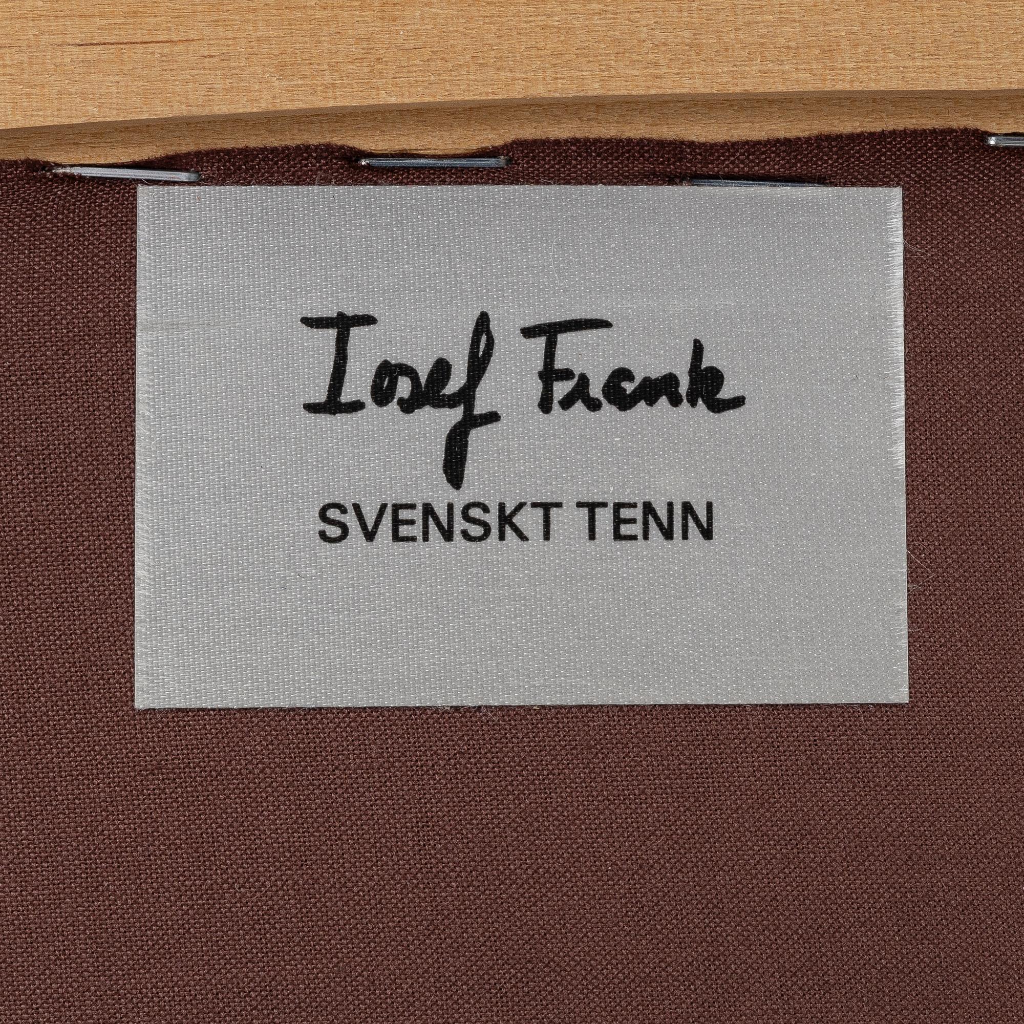 Josef Frank, fåtöljer, ett par, modell 969, Firma Svenskt Tenn.