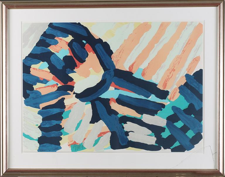KAREL APPEL, färglitografi, signerad och numrerad 170/175.