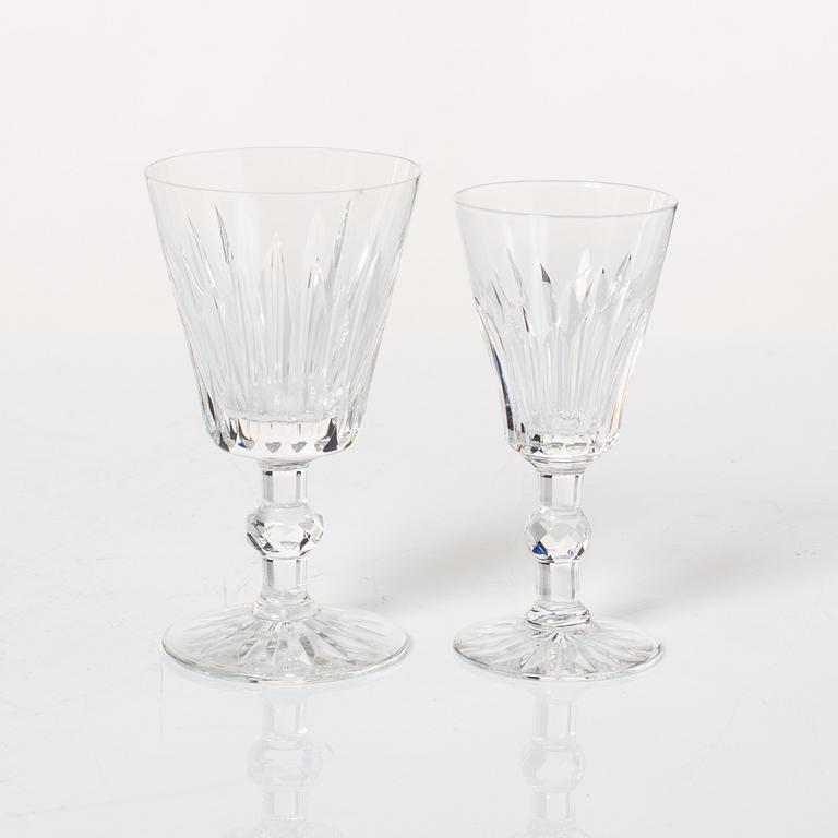 Fritz Kallenberg, a 108-piece 'Pyramid' glass service, Kosta Boda, Sweden, 20th Century.