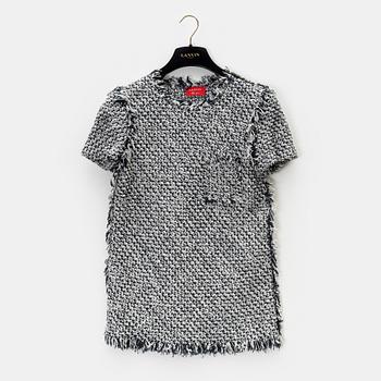 Lanvin, a bouclé top, size 36.