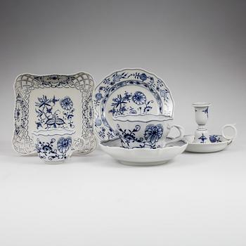 SERVIS, 17 delar, porslin, Meissen.