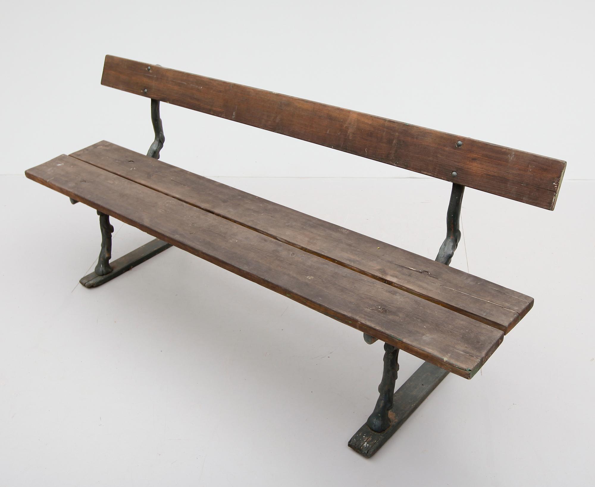 TRÄDGÅRDSSOFFA, sekelskiftet 1800-/1900-tal.