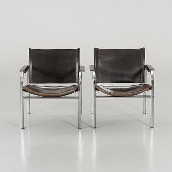 A pair of 'Kinte' armchairs by Tord Björklund for IKEA.