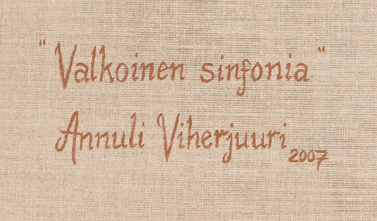 Annuli Viherjuuri, "Valkoinen sinfonia".