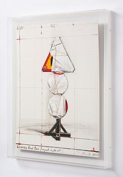Christo Vladimirov Javacheff, "Wrapped Road Sign (Project Light 65)".