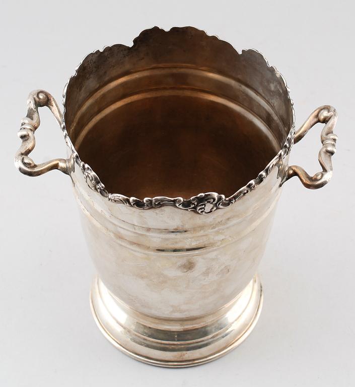 CHAMPAGNEKYLARE, nysilver, 1900-talets första hälft.
