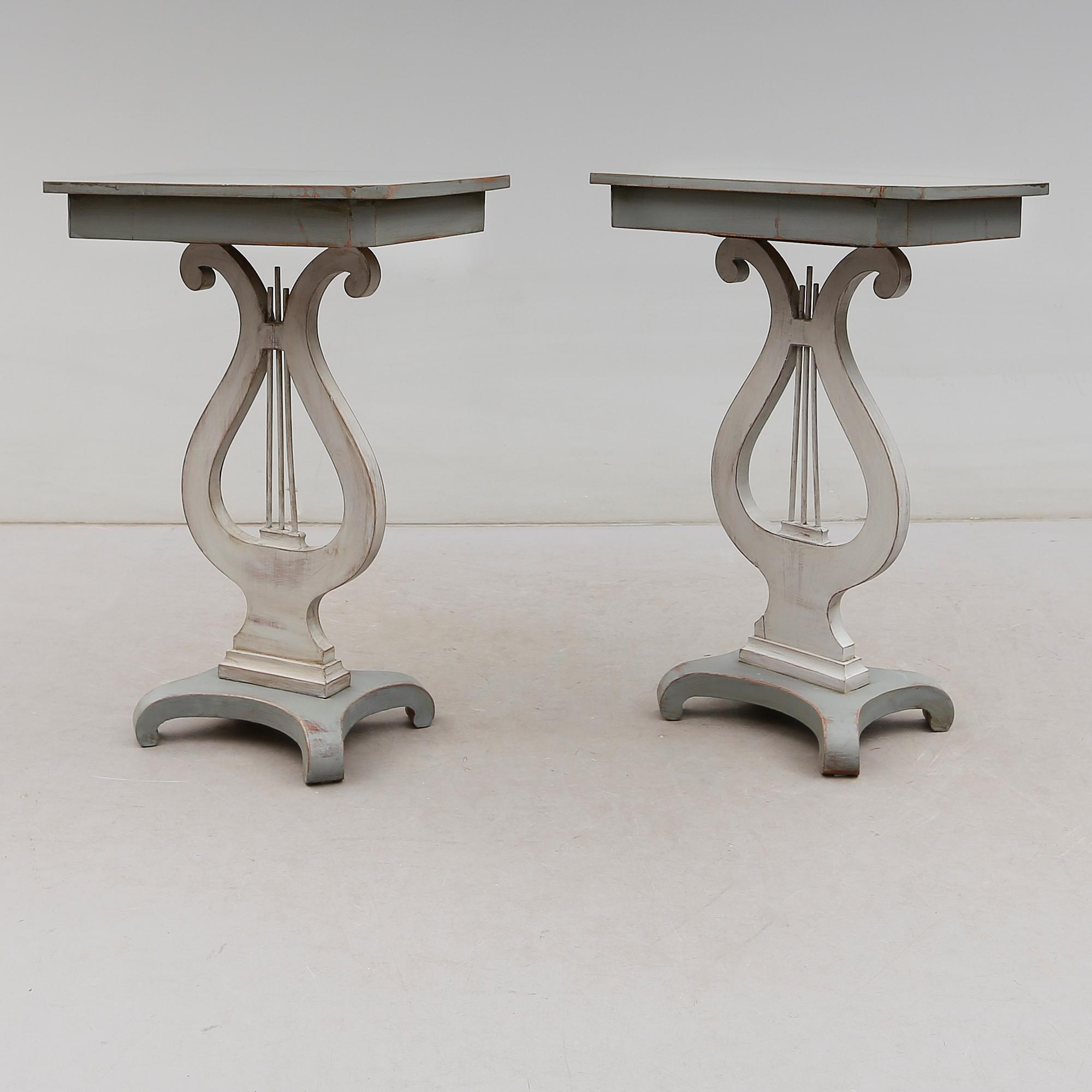 BORD, 1 par, Karl Johan, 1800-talets mitt.