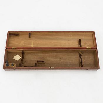 A telescope by John Browning of 63 Strand, London, later part 19th century/circa 1900.