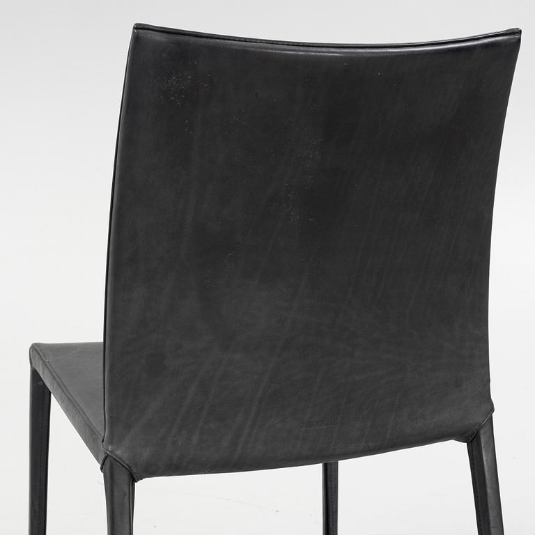 Roberto Barbieri, chairs 6 pcs, "Lea", for Zanotta, Italy, early 21st century.