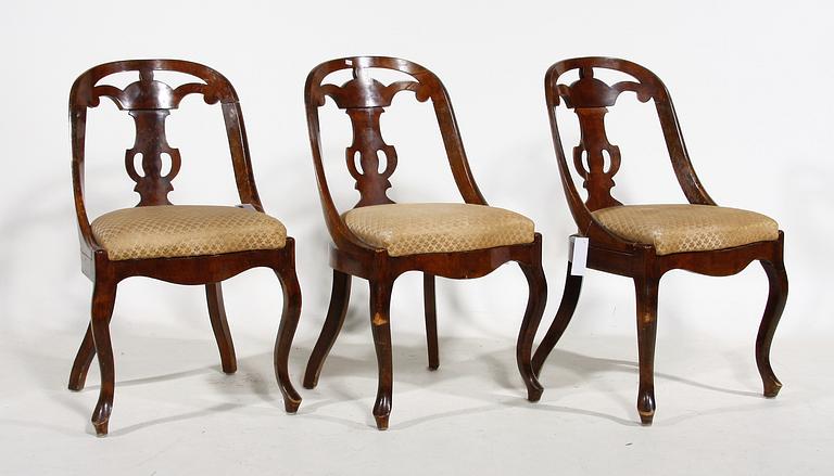 STOLAR, 3 st, senempire, 1800-talets mitt.